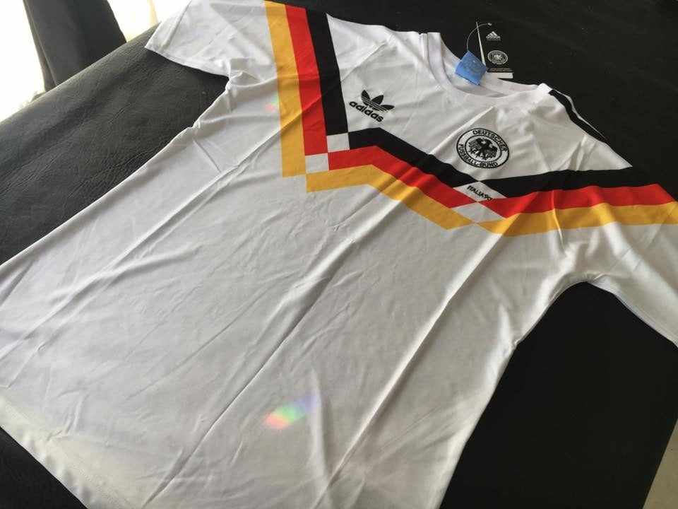 1990 Retro Soccer Jersey Germany Home
