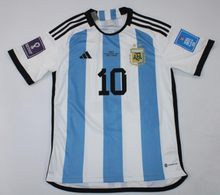 Load image into Gallery viewer, Argentina Messi 2022 Final Vs France Soccer Jersey
