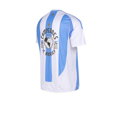 Argentina Home Soccer Jersey Copa America 2024 Champions