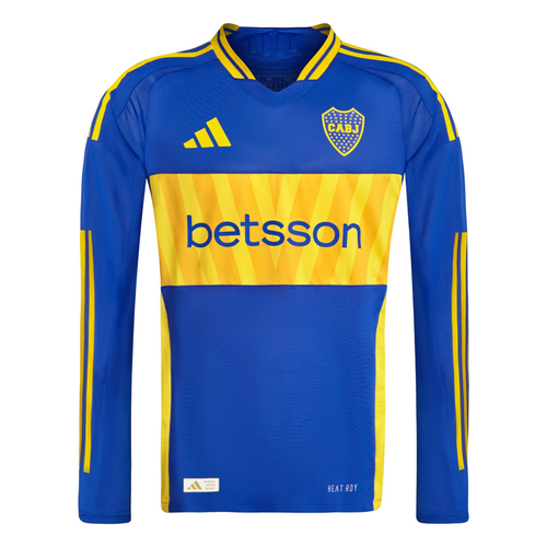 Boca Juniors Shirt 2024/2025 Home Authentic Heat.Rdy Long Sleeves