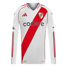 Load image into Gallery viewer, River Plate 2024/2025 Home Soccer Jersey Long Sleeves