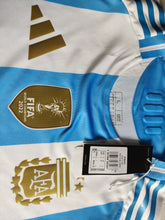 Load image into Gallery viewer, Argentina Home Soccer Jersey Copa America 2024 Champions