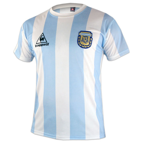Argentina Maradona 1986 Home Soccer Shirt