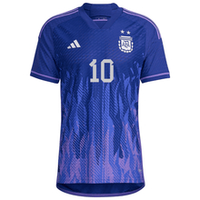 Load image into Gallery viewer, MESSI Argentina Away Qatar 2022 Soccer Jersey HEAT RDY