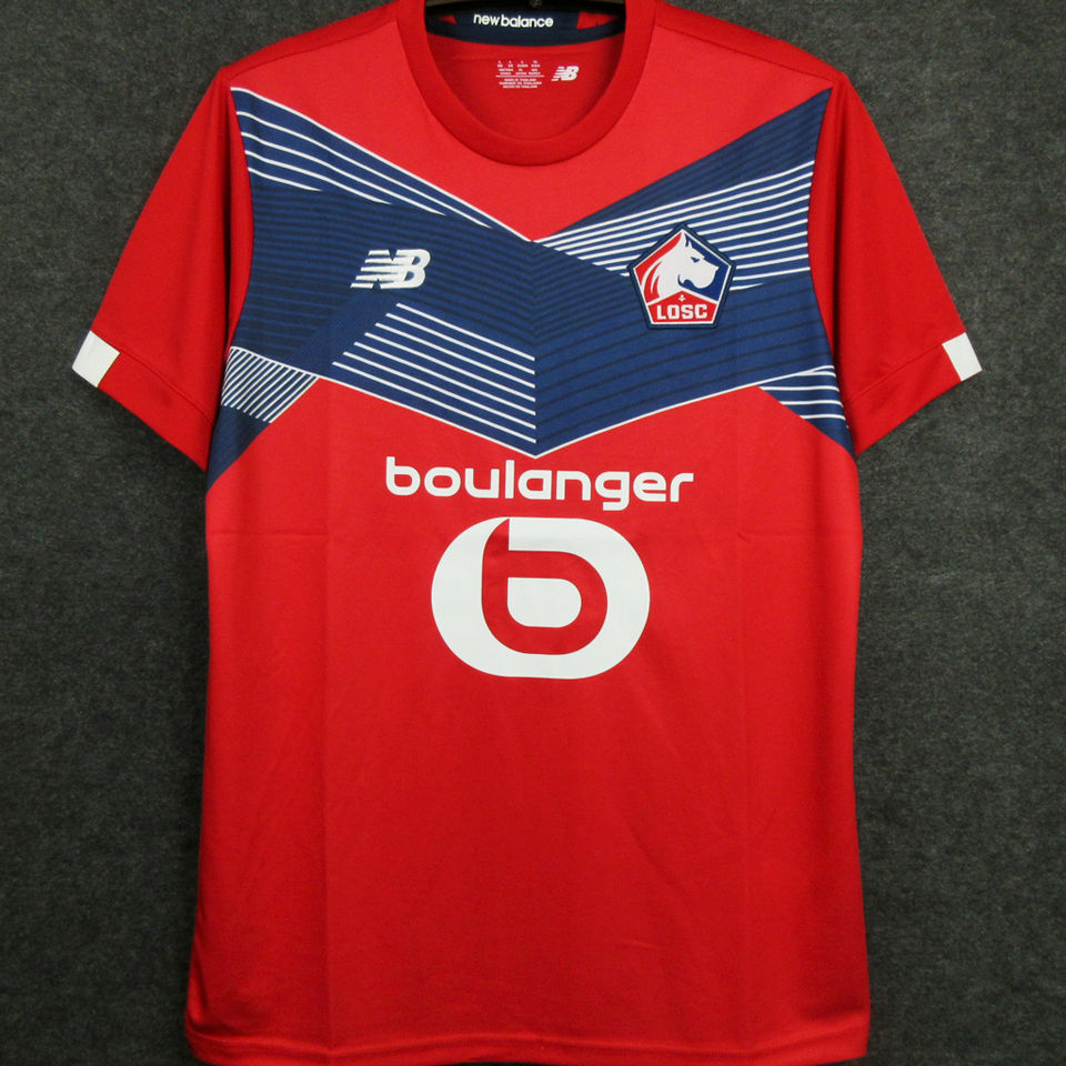 Lille OSC Home  Soccer Jersey 20/21