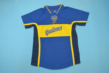 Load image into Gallery viewer, Boca Juniors Home Soccer Jersey 2001
