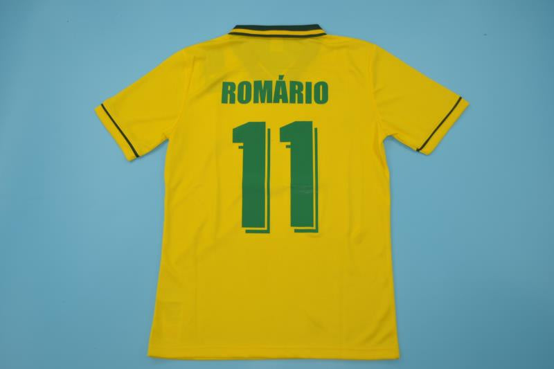 Brazil Romario Soccer Jersey 1994