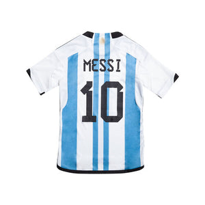 MESSI Argentina 2022 Home Soccer Jersey KIDS Oficial AEROREADY