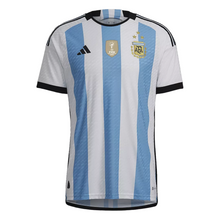 Load image into Gallery viewer, 3 Star Argentina Home Soccer Jersey Oficial World Champions HEAT.RDY