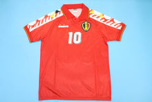Load image into Gallery viewer, Belgium 1995 Scifo 10 Retro Soccer Jersey