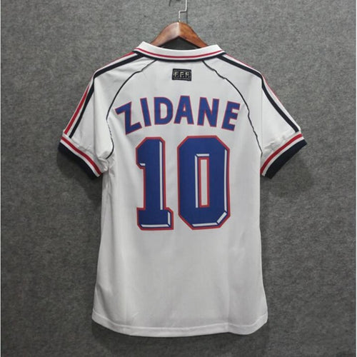 ZIDANE France 1998 Retro Adidas Soccer Jersey