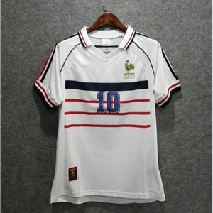 ZIDANE France 1998 Retro Adidas Soccer Jersey
