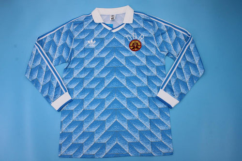 DDR  East Germany 1988 Retro Soccer Jersey