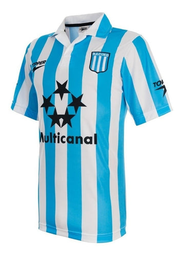 Racing Club Home Soccer Jersey Retro 96/97 Topper