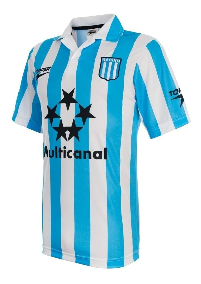 Racing Club Home Soccer Jersey Retro 96/97 Topper
