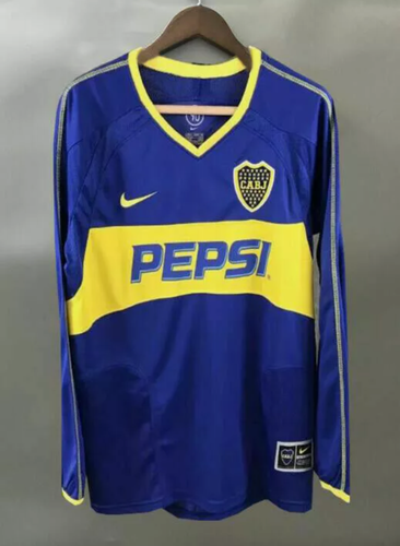 Boca Juniors  Soccer Jersey Long Sleeve 2003/04