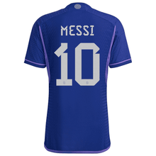 Load image into Gallery viewer, MESSI Argentina Away Qatar 2022 Soccer Jersey HEAT RDY
