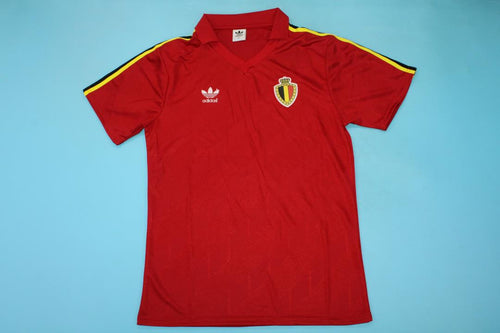 Belgium 1986 Retro Soccer Jersey