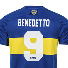 Load image into Gallery viewer, BENEDETTO Boca Juniors 2021-2022 Soccer Jersey Oficial Aeroready