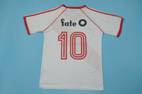 River Plat Home Soccer Jersey Retro 1986