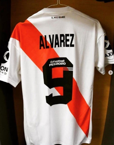 Álvarez 9 River 2020 Soccer Jersey Authentic Climalite