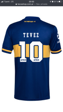 Load image into Gallery viewer, TEVEZ Boca Juniors Shirt 2020 Home Adidas