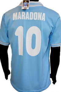 Maradona Napoli Buitoni 1986 Soccer Jersey