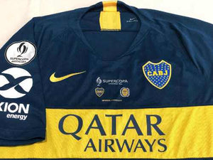 Benedetto Boca Juniors Supercopa Soccer Shirt 2019