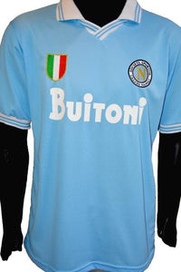 Maradona Napoli Buitoni 1986 Soccer Jersey