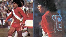 Load image into Gallery viewer, Argentinos Jrs Maradona Soccer Jersey Retro