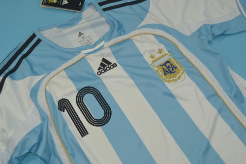 Riquelme Argentina 2006 Retro Home Jersey