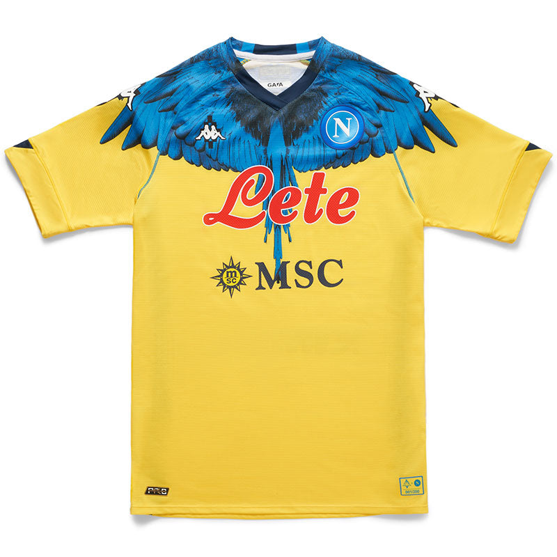 Napoli 2021 Angel Maradona Away Shirt Kappa