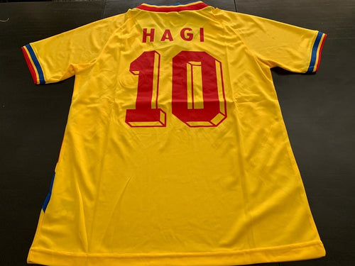 Romania  Hagi 1994 Retro Soccer Jersey