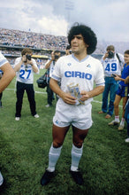 Load image into Gallery viewer, Napoli Maradona Cirio Linea Time 1984/85 Retro Home Shirt