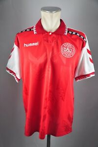 Dinamarca Hummel Home Soccer Jersey 1996